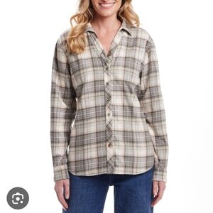 Weatherproof Vintage Women's Flannel Shirt